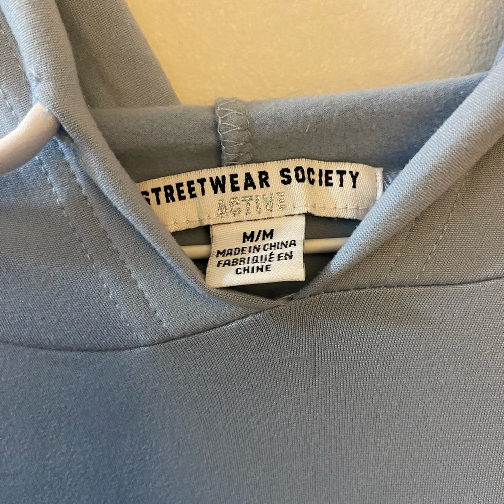 Angel Blue Hoodie by street wear society - Picture 4 of 4